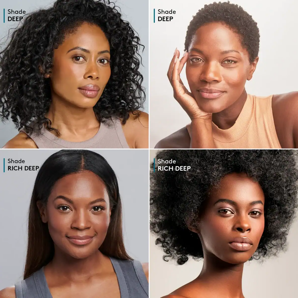 Diverse group of Black women showcasing confidence and wellness in a health-focused setting.