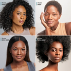 Diverse group of Black women showcasing confidence and wellness in a health-focused setting.