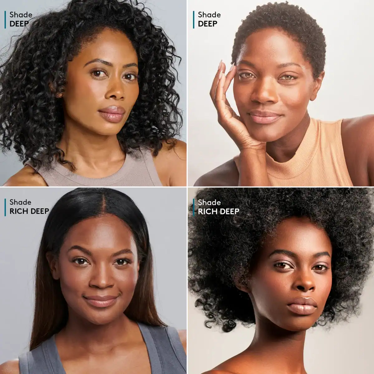Diverse group of Black women showcasing confidence and wellness in a health-focused setting.