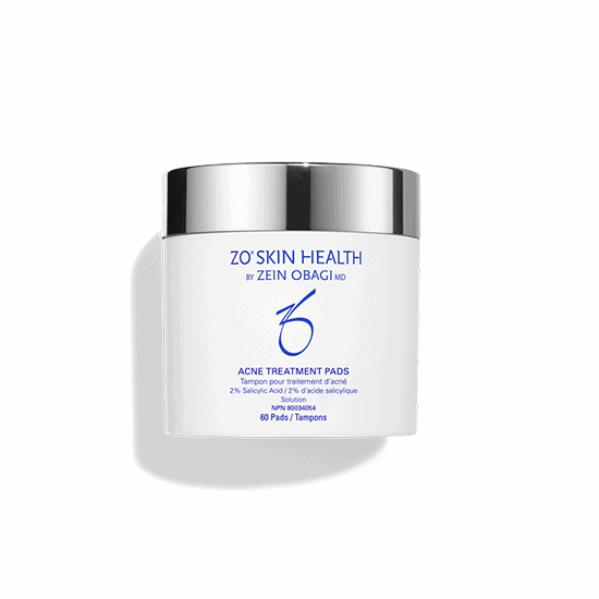 ZOE Skin Health acne treatment pads for clear, healthy skin by Zein Obagi MD.