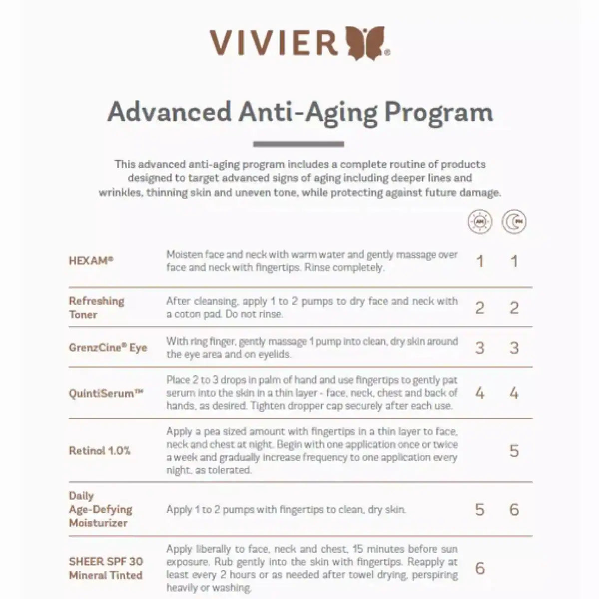 Vivier | Advanced Anti-Aging Program