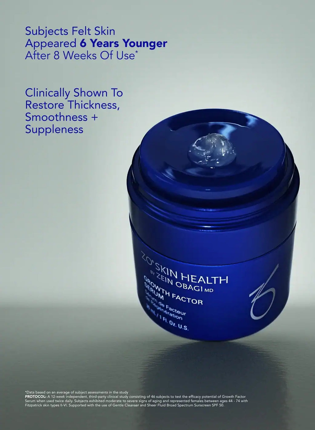 ZO SKIN HEALTH Growth Factor Serum for youthful skin.