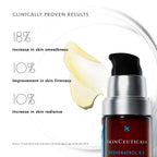 SkinCeuticals Resveratrol B E serum for skin rejuvenation and anti-aging benefits.