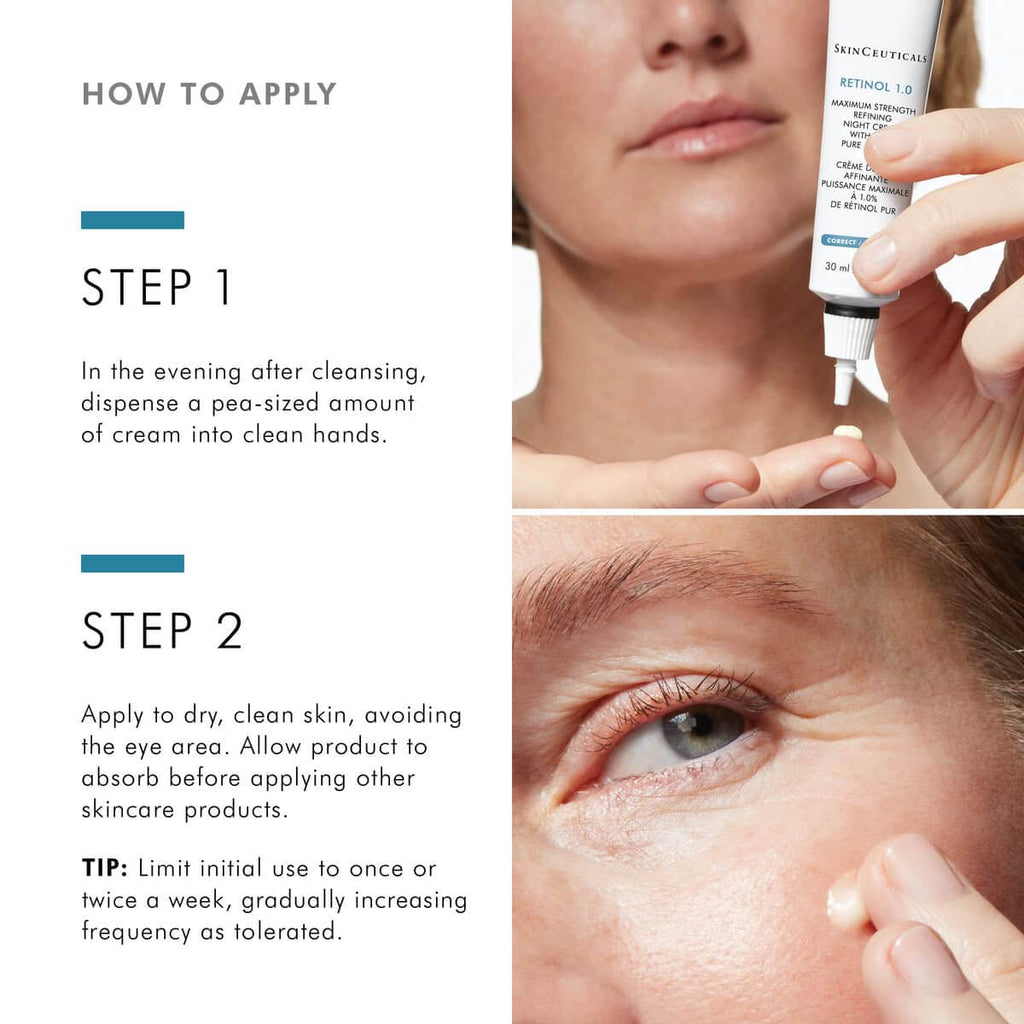 Hydrating skincare routine with moisturizer application.