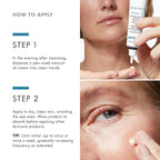 Hydrating skincare routine with moisturizer application.
