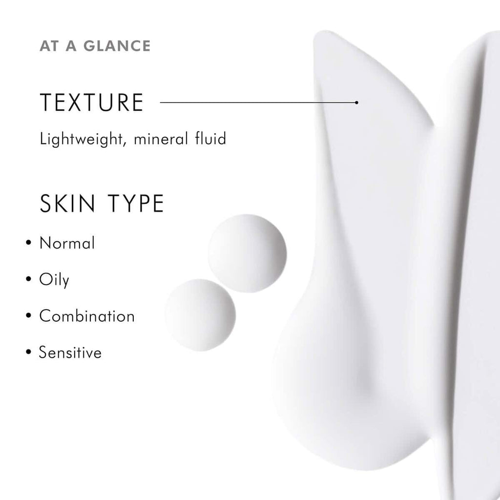 Image of lightweight mineral fluid for skin hydration and health at SF Wellness.