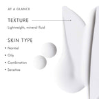 Image of lightweight mineral fluid for skin hydration and health at SF Wellness.