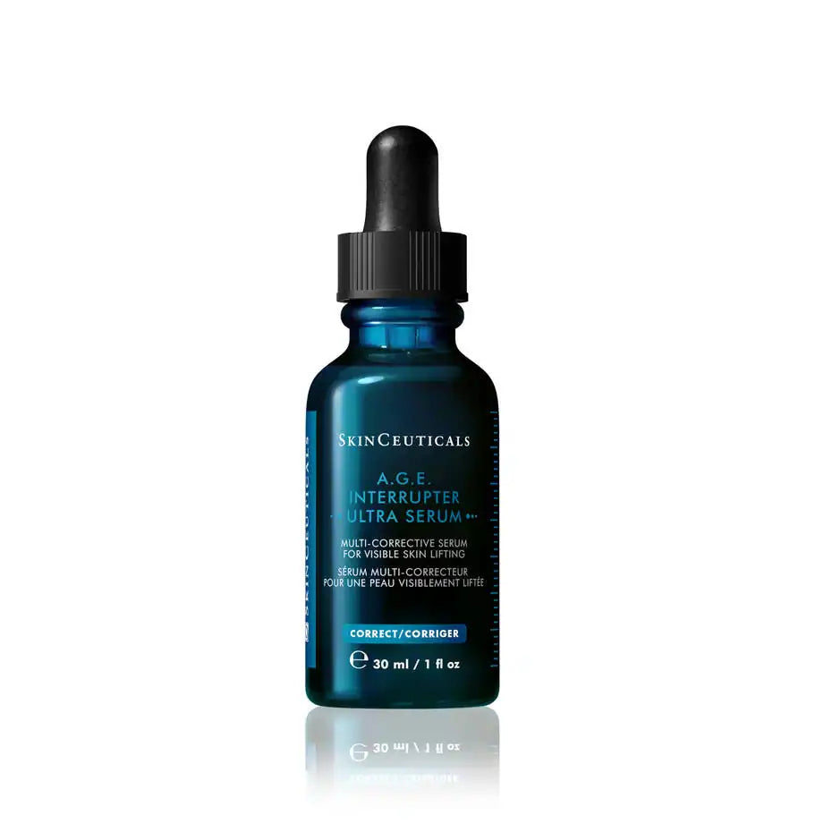 A.G.E. Interrupter Ultra Serum by SkinCeuticals for anti-aging and skin rejuvenation.