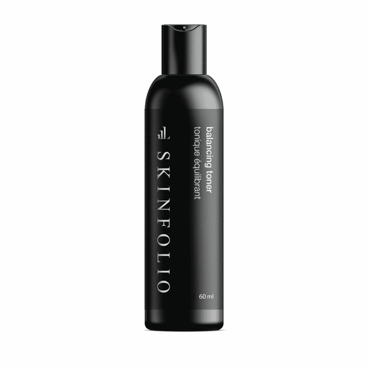 Skin balancing toner bottle for skin rejuvenation and hydration.
