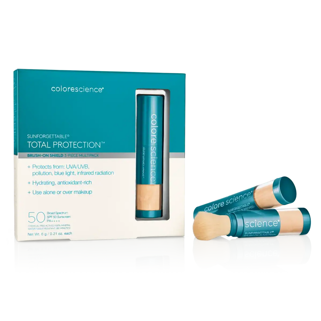 Colorescience SPF 50 lip balm with natural shade, hydrating and sun protection for lips.