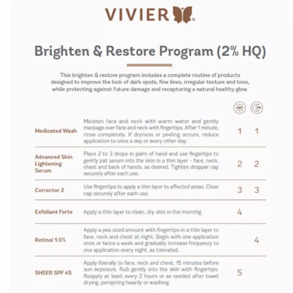 Vivier | Brighten & Restore Program (2% HQ) - Image 3